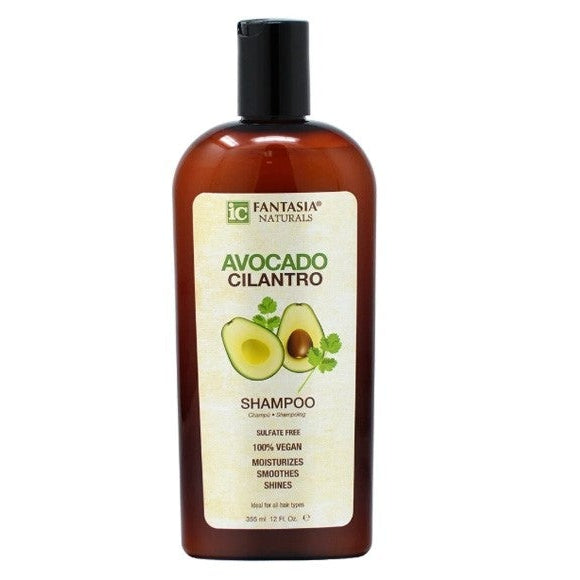 Fantasia IC IC Fantasia Naturals Avocado Cilantro Shampoo Nourishing & Strengthening for Healthy Hair 355ml/12 oz