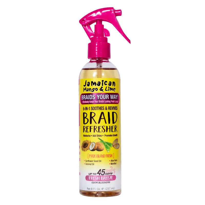 Jamaican Mango & Lime 6-in-1 Soothes & Revives Braid Refresher 8 oz