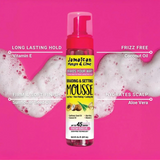 Jamaican Mango & Lime Braiding & Setting Mousse 8 oz