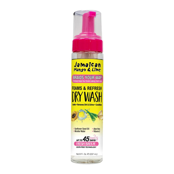 Jamaican Mango & Lime Foams & Refresh Dry Wash 8 oz