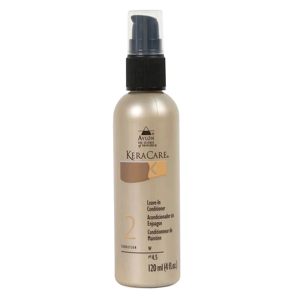 Keracare Leave-In Conditioner 4 oz / 118 ml - For Hydrated, Smooth & Detangled Hair