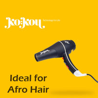 Kokou Ionic Turbo Professional Hair Dryer - Fast Drying & Frizz-Free Shine for Salon-Quality Results - 2000W