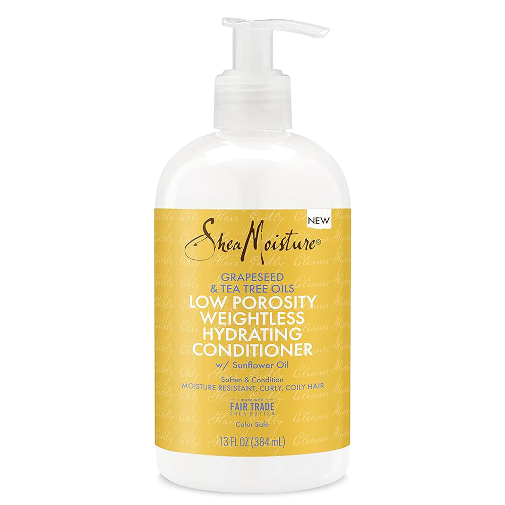 Shea Moisture Low Porosity Weightless Hydrating Conditioner 13 oz / 384 ml - For Low Porosity & Protein-Sensitive Hair