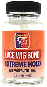 Salon Pro Lace Wig Bond Strong Hold & Invisible Adhesion for Secure Lace Front Wigs 0.5 fl oz