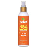 Taliah Waajid Love My Locs Loc It In Honey Leave-In Conditioner Hydrating & Frizz-Control for Locs & Natural Hair 8 oz