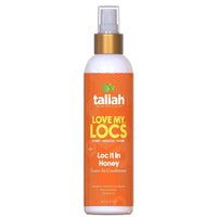 Taliah Waajid Love My Locs Loc It In Honey Leave-In Conditioner Hydrating & Frizz-Control for Locs & Natural Hair 8 oz