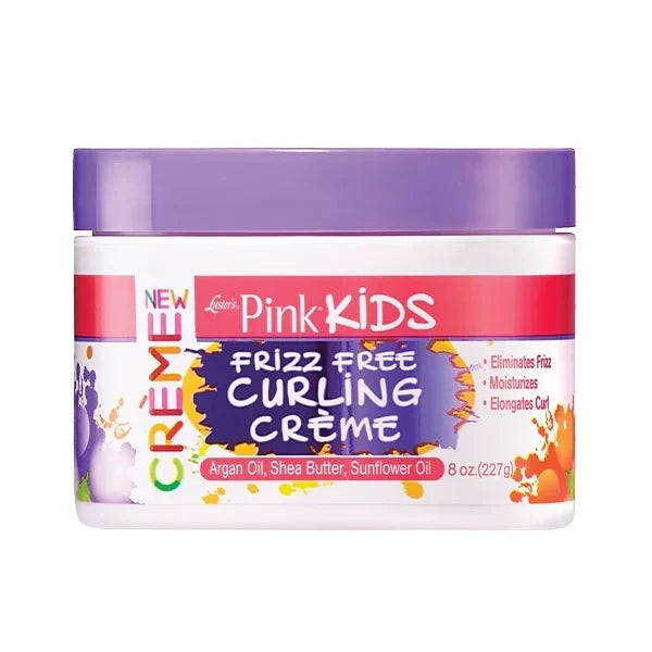 Luster's Pink Kids Frizz Free Curling Creme 8oz