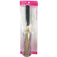 Magic Collection Nylon Roller Brush - Rubber Hand (No.7728) for Effortless Styling & Volume
