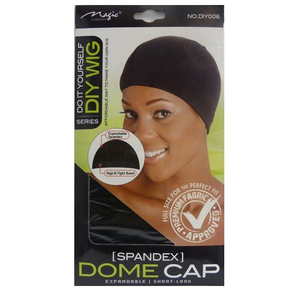 Magic Collection DIY Series Spandex Dome Cap DIY006 - Secure & Comfortable Foundation for Wig Making (One Size)