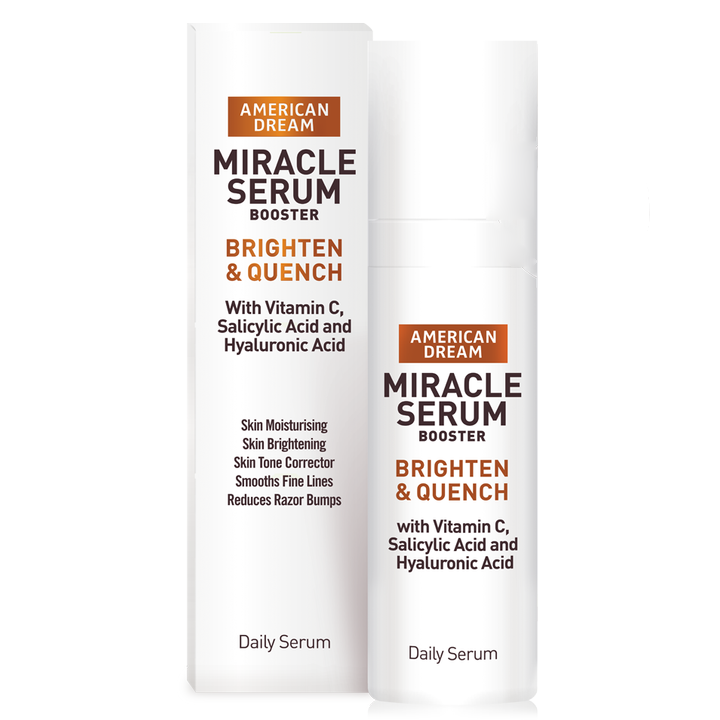 American Dream Miracle Serum Booster 2oz – Targets Dark Spots, Acne & Blemishes