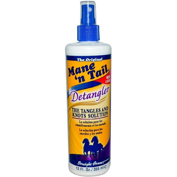 Mane 'n Tail Detangler Spray: Easy Detangling & Shine for All Hair Types 355ml/12 oz