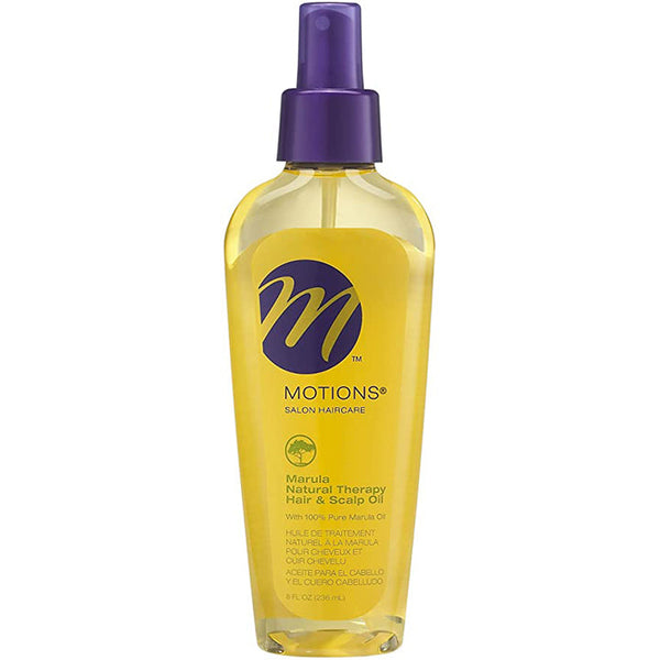 Motions Marula Natural Therapy Hair And Scalp Oil Nourishing & Strengthening for Healthy Hair 8 oz