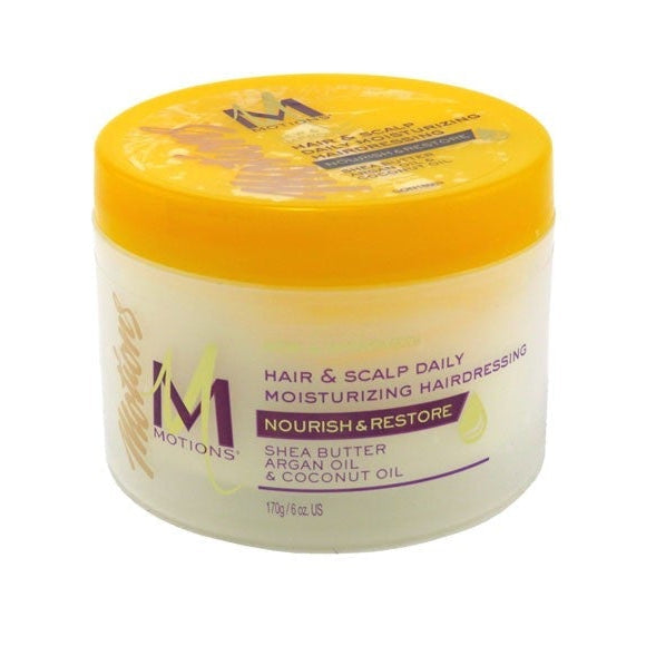 Motions Hair & Scalp Daily Moisturizing Hairdressing for Dryness & Manageability 6 oz