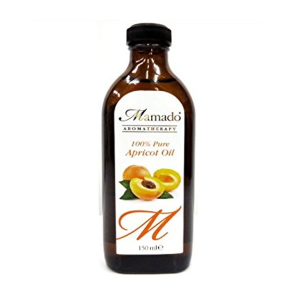 Mamado Natural Apricot Kernel Oil Deeply Nourishing & Hydrating for All Skin Types 150ml/5.07 oz