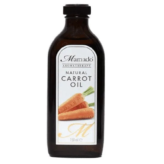 Mamado Natural Carrot Oil Nourishes & Revitalises Skin for All Skin Types 150ml/5.07 oz