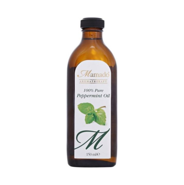 Mamado Natural Peppermint Oil Invigorating & Clarifying for Skin & Scalp 150ml/5.07 oz