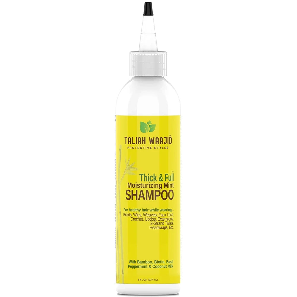 Taliah Waajid Protective Styles Moisturizing Mint Shampoo for Refreshed Scalp & Hydrated Hair 8 oz