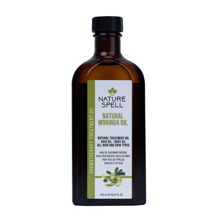 Nature Spell Moringa Oil Nourishing Hair & Body for All Skin & Hair Types 150ml/5.07 oz