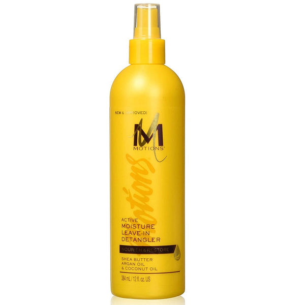 Motions Active Moisture Leave In Detangler: Effortless Untangling & Hydration for Textured Hair 12 oz