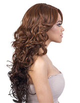 Motown Tress LXP Edie Synthetic Lace Front Wig – Realistic Style & Natural Hairline for Black Women