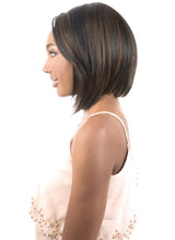 Motown Tress LSDP Olay Swiss Lace Synthetic Wig - Natural Look & Versatile Style for Women