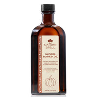 Nature Spell Natural Pumpkin Oil Nourishes & Strengthens Hair for All Hair Types 150 ml/5.07 oz