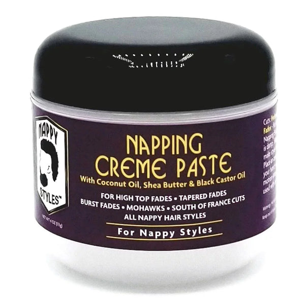 Nappy Styles Napping Creme Paste - Define Curls & Soothe Scalp for Babies & Infants - 237ml/8.01 oz