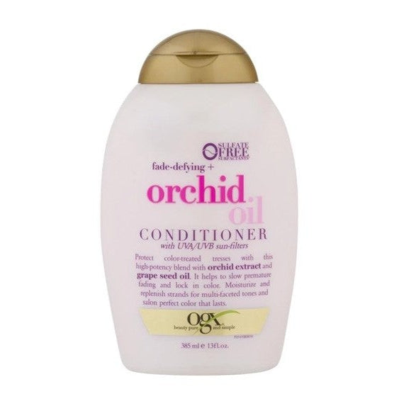 OGX Fade Defying Orchid Oil Conditioner for Colour Protection & Vibrancy for Colour-Treated Hair 385ml/13.02 oz