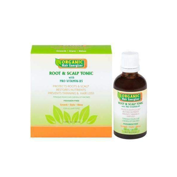 Organic Hair Energizer Root & Scalp Tonic for Hair Growth & Strengthening for Thinning Hair 50ml/1.69 oz