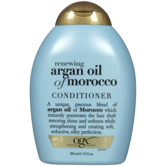 OGX Renewing Argan Oil Of Morocco Conditioner Hydrates & Restores Shine for Dry, Damaged Hair 385ml/13.02 oz