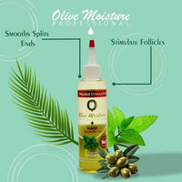 Olive Moisture Professional Hair Growth Oil for Healthy Scalp & Thicker Hair 200 ml/6.76 oz