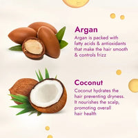 Parachute Advansed Argan-Enriched Coconut Hair Oil Smooths Dry, Damaged Hair 200 ml/6.8 oz
