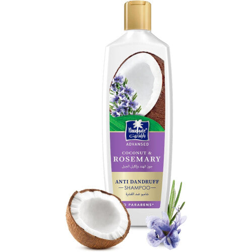 Parachute Advansed Coconut & Rosemary Anti-Dandruff Shampoo Helps Reduce Dandruff 340 ml/11.5 oz