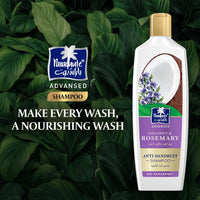 Parachute Advansed Coconut & Rosemary Anti-Dandruff Shampoo Helps Reduce Dandruff 340 ml/11.5 oz