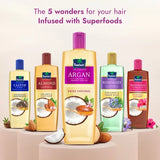 Parachute Advansed Argan-Enriched Coconut Hair Oil Smooths Dry, Damaged Hair 200 ml/6.8 oz