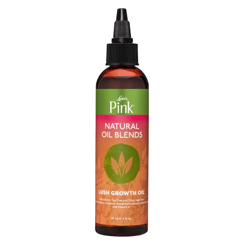 Luster's Pink Natural Oil Blends Lush Growth Oil 4oz