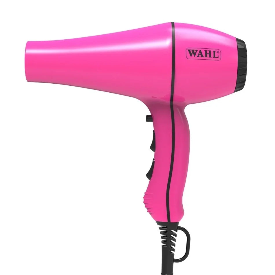 WAHL Powerdry Hair Dryer | Fast Drying & Professional Styling for All Hair Types | Pink