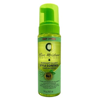 Olive Moisture Rosemary & Mint Style Control Hair Mousse Defines Curls, Boosts Volume & Frizz Control for All Hair Types 207 ml / 7 oz