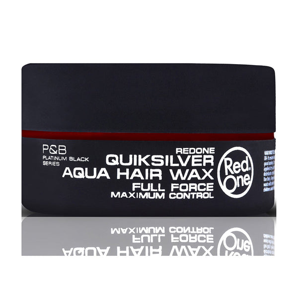 Redone Quiksilver Aqua Hair Wax Strong Hold & High Shine for Men's Styling 150 ml / 5.07 oz