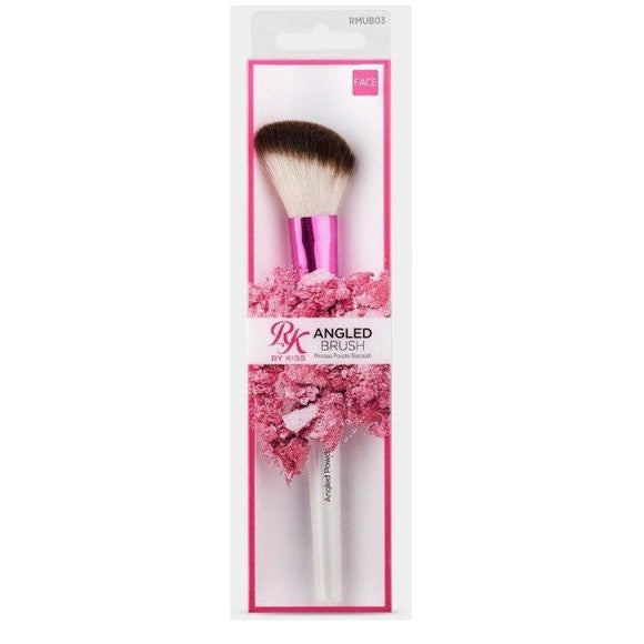 RK by Kiss Angled Brush RMUB03: Precision Styling & Defining for All Hair Types, Professional Grade