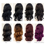Sleek Ruby Spotlight 101 Synthetic Lace Front Wig: Realistic Natural Hairline for UK Women