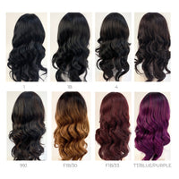 Sleek Ruby Spotlight 101 Synthetic Lace Front Wig: Realistic Natural Hairline for UK Women