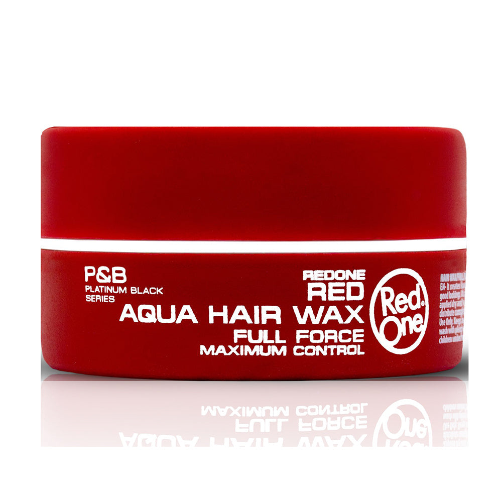 Redone Red Aqua Hair Wax Strong Hold & Natural Shine for Men's Styling 150 ml / 5.07 oz