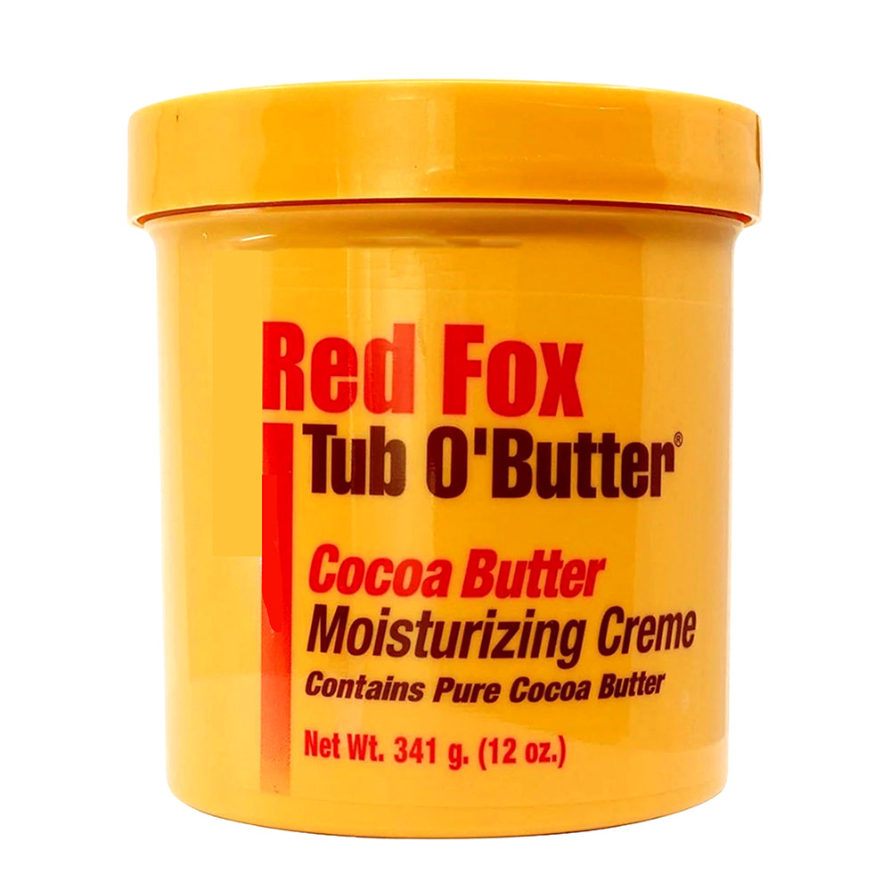Red Fox Tub O' Butter Cocoa Butter Deep Moisturising Styling Butter for Natural Hair 425g