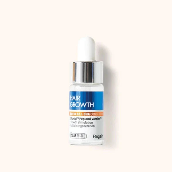 Regain Hair Growth Biotin & BHA Concentrated for Thicker, Fuller Hair for Men & Women 10ml/0.34 oz