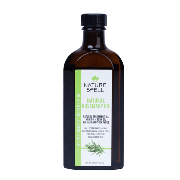 Nature Spell Rosemary Oil for Hair Growth & Skin Rejuvenation 150 ml/5.07 oz