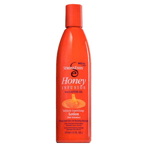 Strong Ends Moisture Supercharge Leave-In Lotion for Dry, Textured Hair 355ml/12 oz