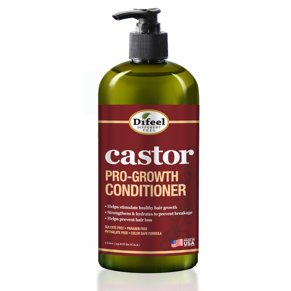 Difeel Castor Pro-Growth Conditioner for Stronger, Thicker Hair All Hair Types 355ml