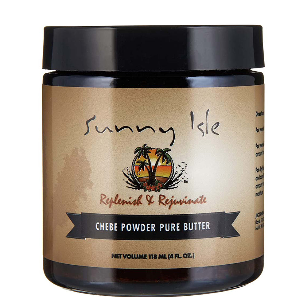Sunny Isle Chebe Powder Pure Butter 4oz For Hair Growth