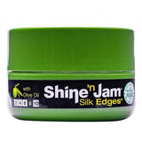 Shine 'n Jam Silk Edges Superior Hold & Flake-Free Shine for All Hair Types 4oz